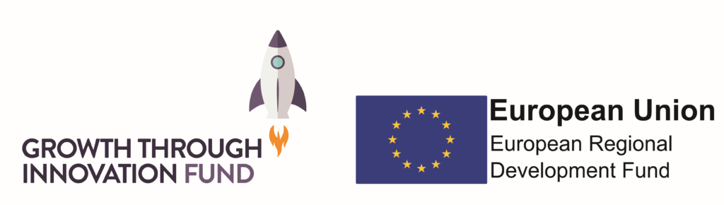 Growth Through Innovation Fund and European Development Fund logos